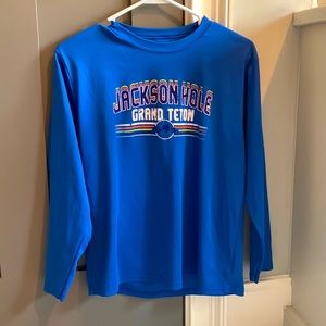Youth XL Jackson Hole long sleeve shirt
